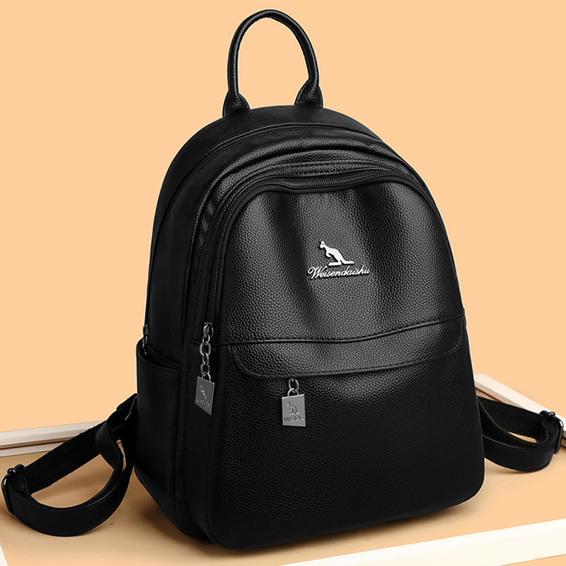 Mini Backpack Purse - Bolsa De Ombro De Couro De