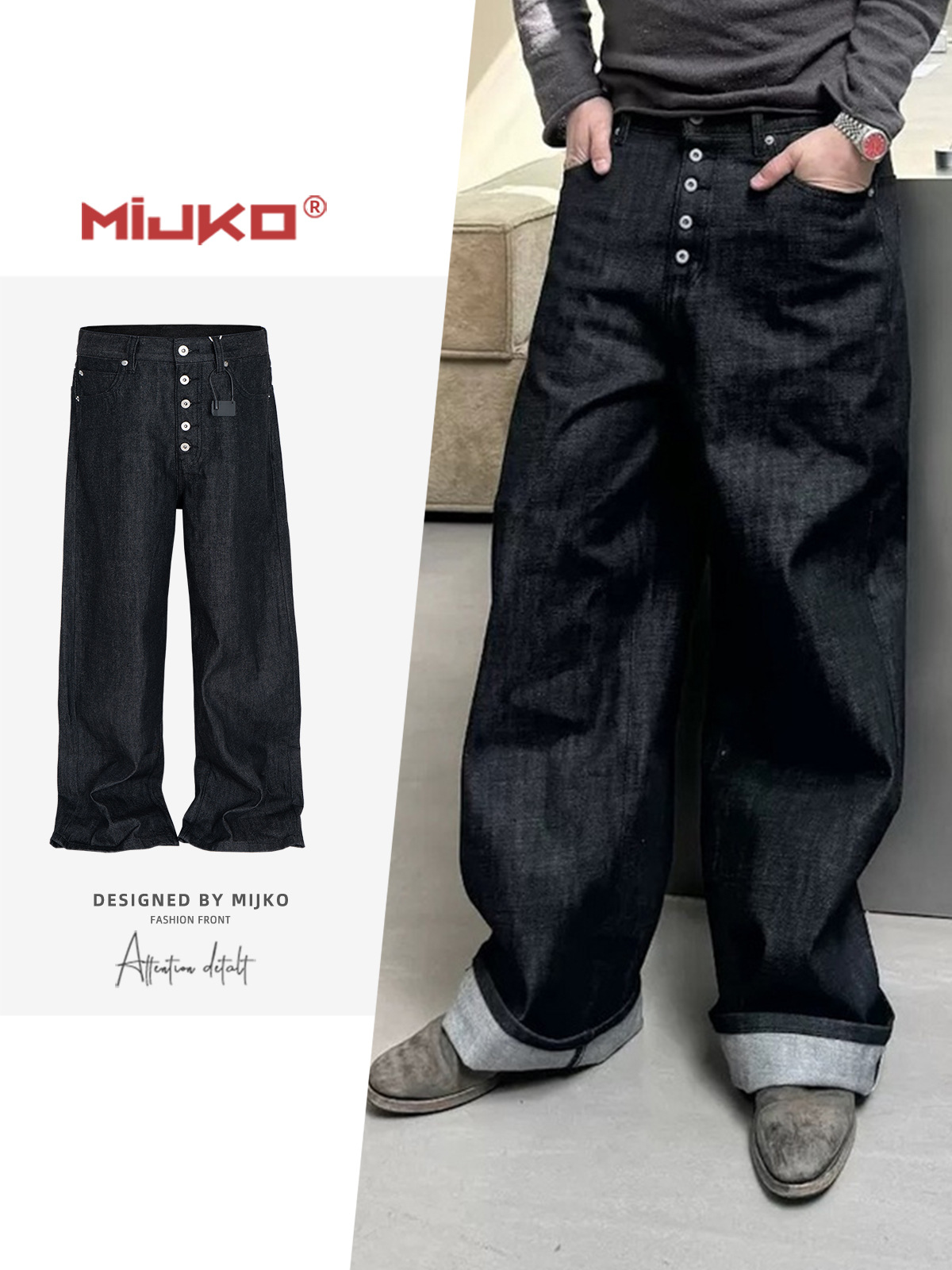MIJKO High Street Cleanfit Dra - Levis Jeans 501 avaliação e preço