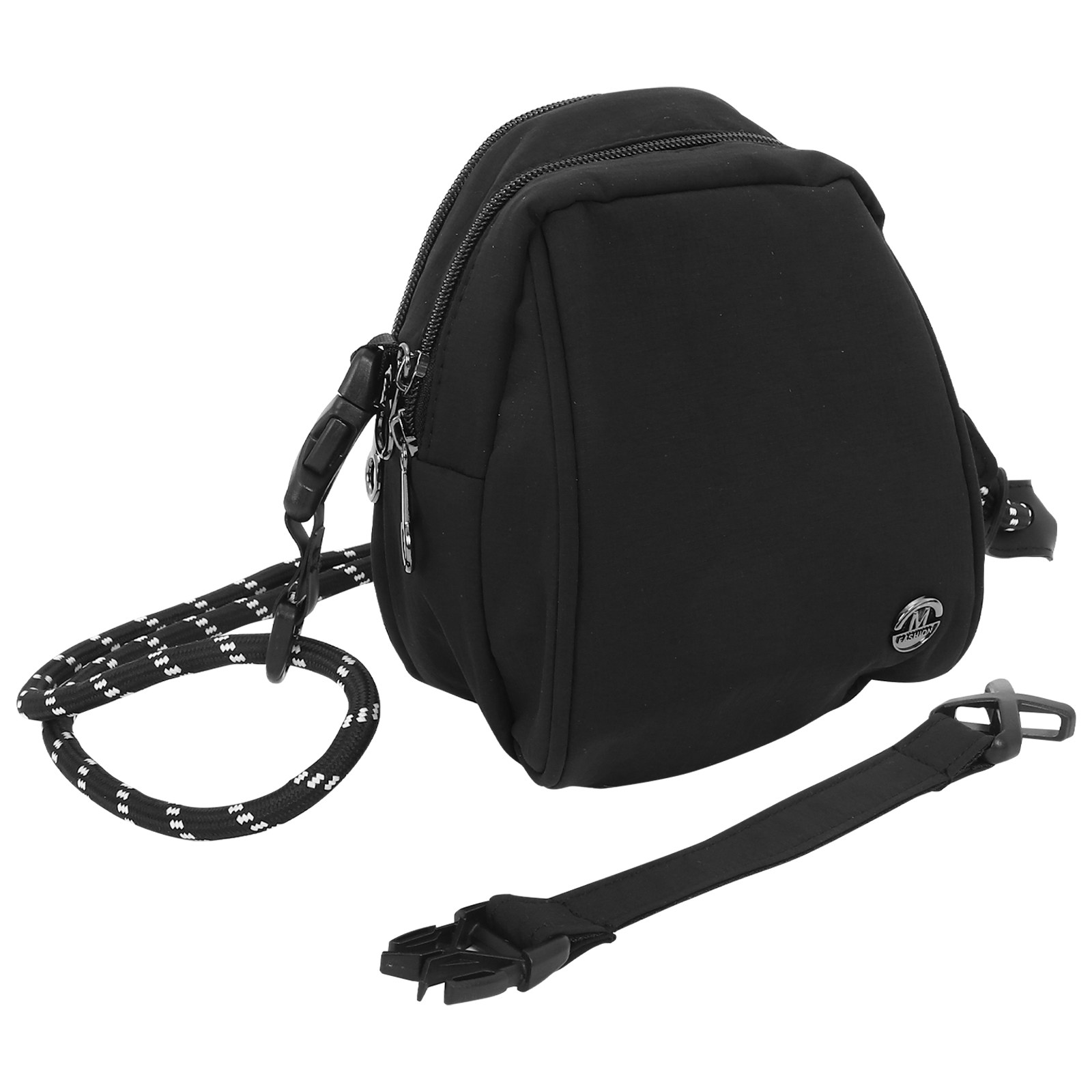 Bolsa Transversal Leve Preta U - Mini Backpack Purse avaliação e preço