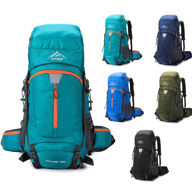 Mochila de acampamento 60l, bo - Rain Cover Backpack avaliação e preço