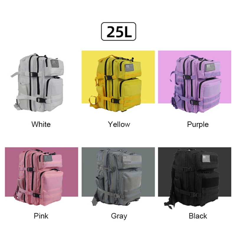 Mochila tática 25l/45l 3p para - Rucksack Military Style avaliação e preço