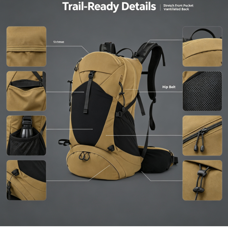 Mochila Grande Impermeável e R - Hiking Backpack Waterproof avaliação e preço